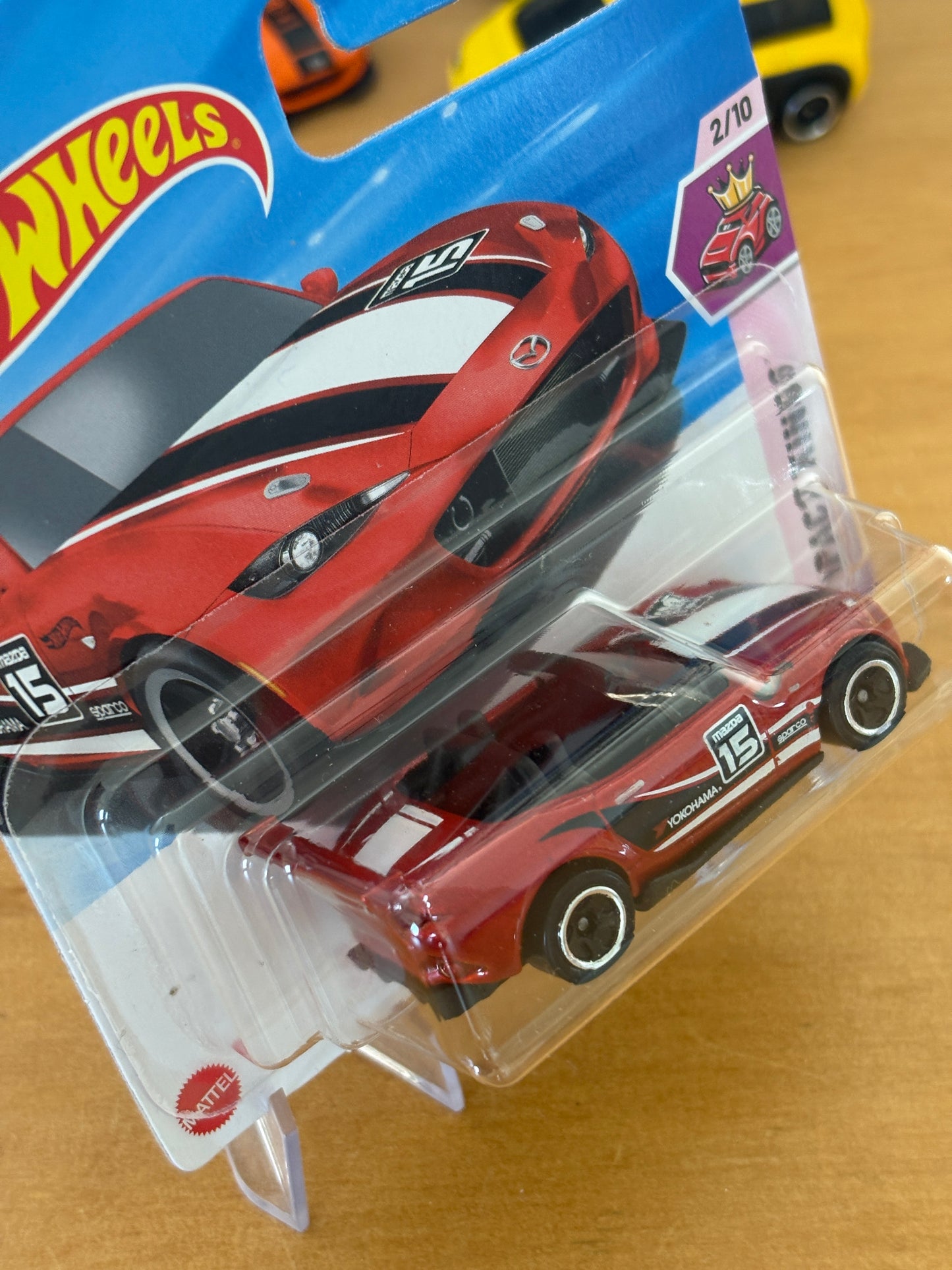 Hot Wheels Mainline / '15 Mazda MX-5 Miata / 2025 HW Compact Kings 2/10 Short Card