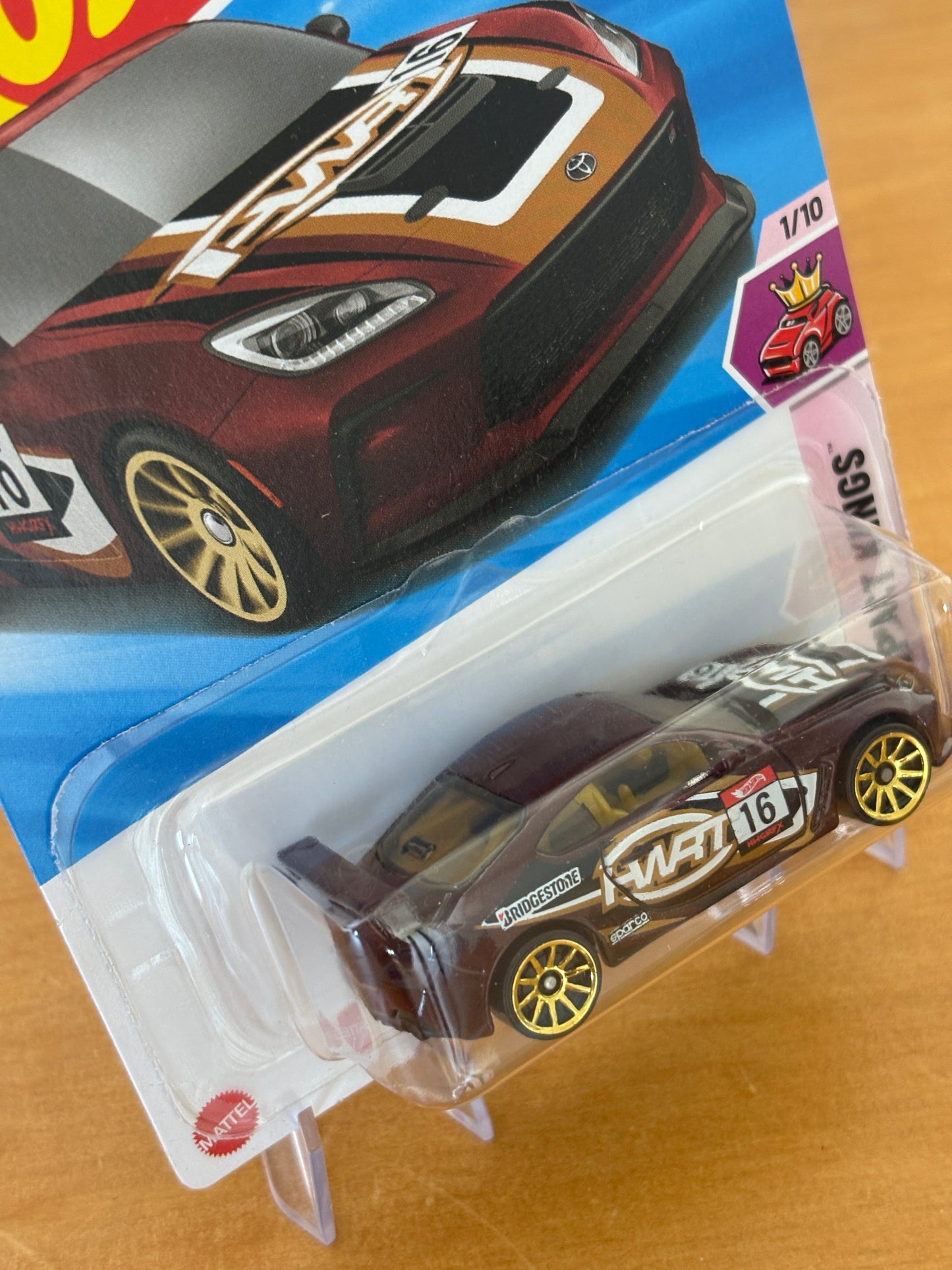 Hot Wheels Mainline / Toyota GR86 Cup - Orange / 2025 HW Compact Kings 1/10 Short Card