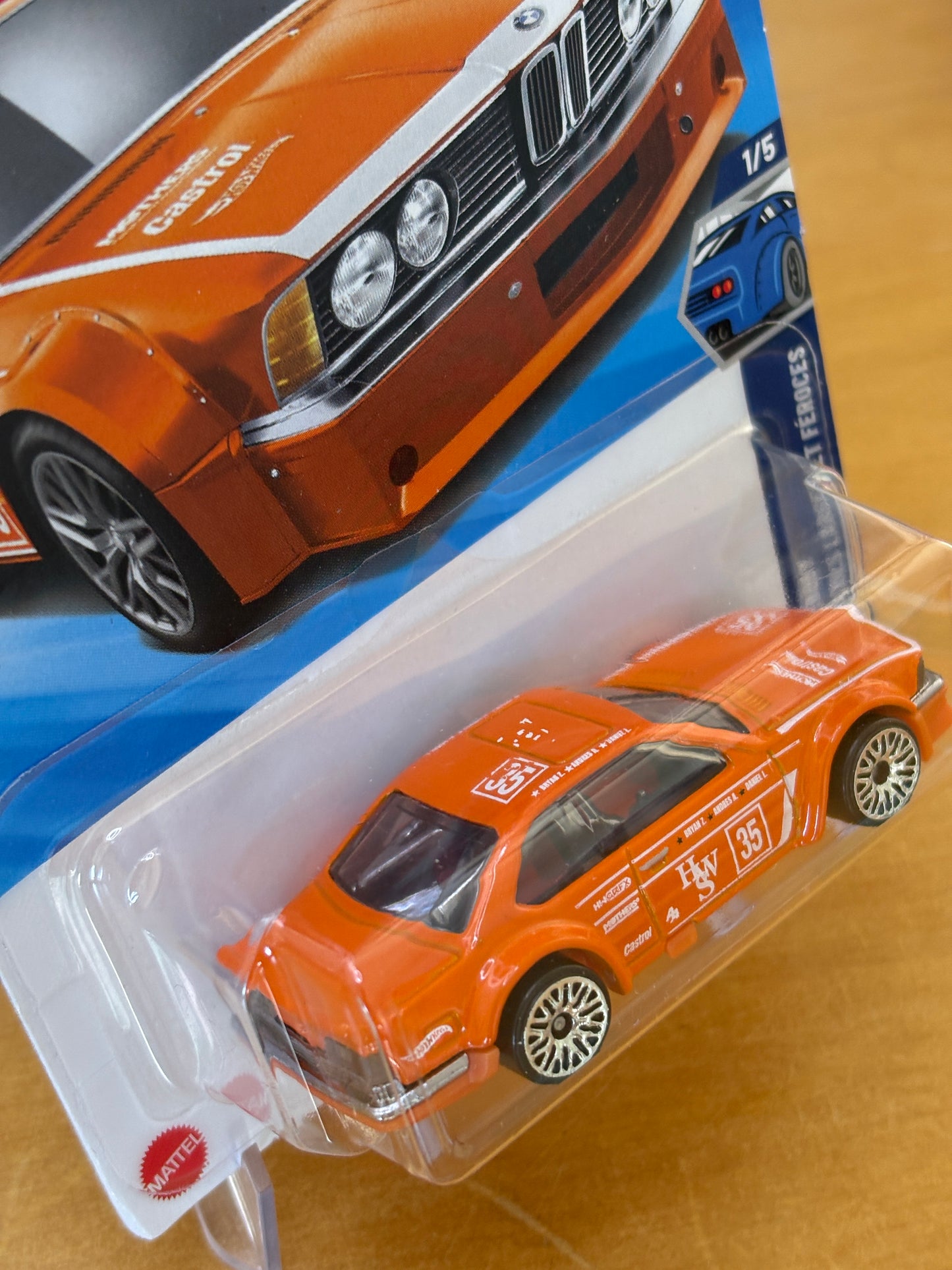 Hot Wheels Mainline / BMW 635 CSi / 2025 Wild Widebody 1/5