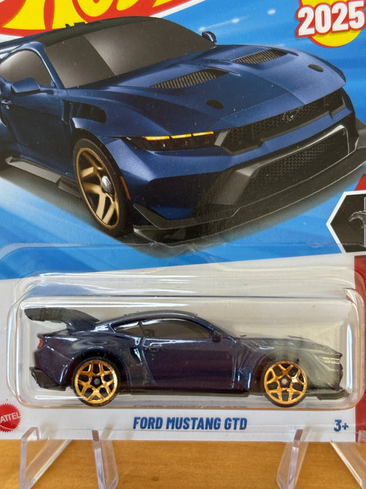 Hot Wheels Mainline / Ford Mustang GTD / 2025 Mustang 60 BLUE