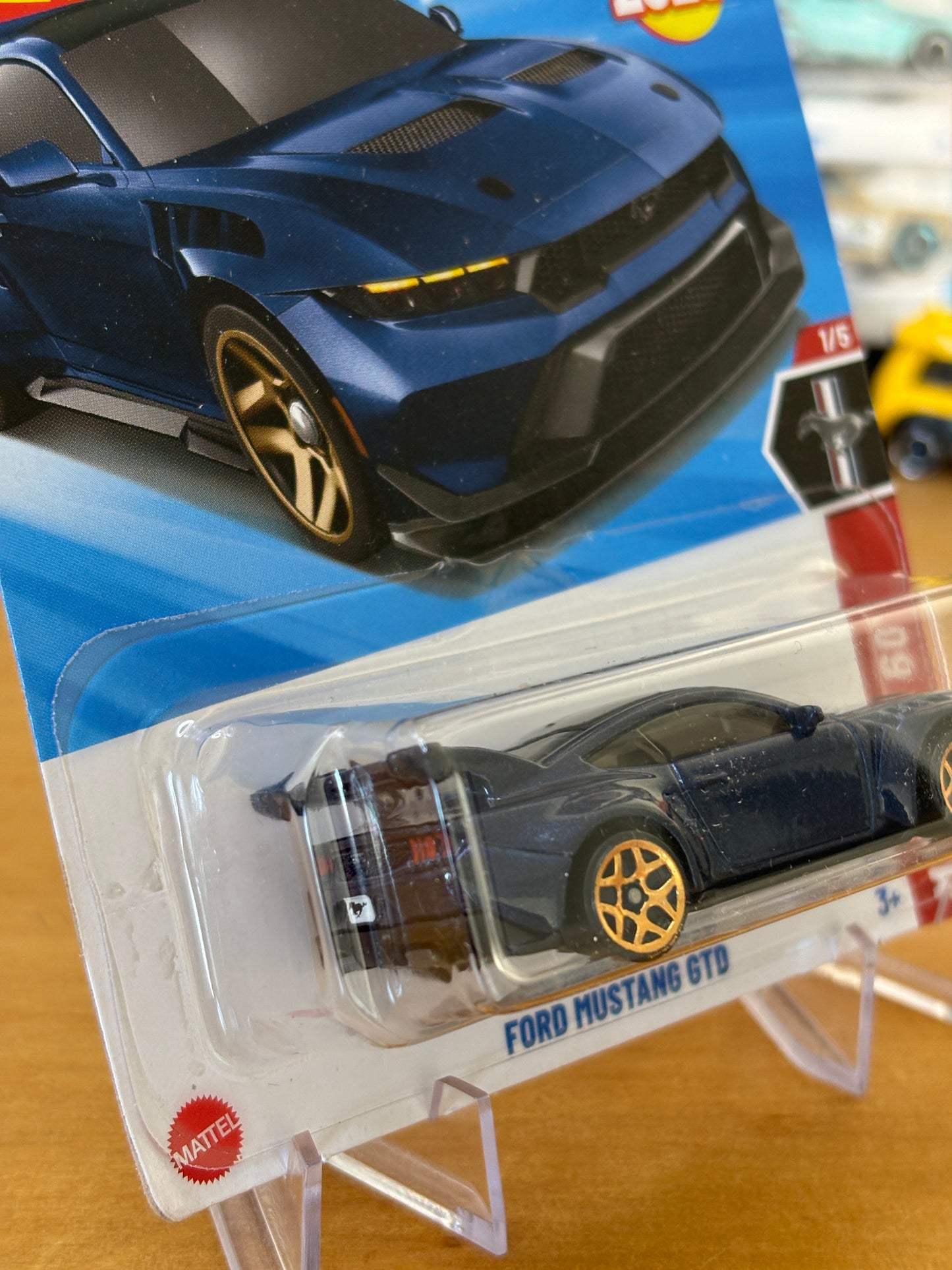 Hot Wheels Mainline / Ford Mustang GTD / 2025 Mustang 60 BLUE