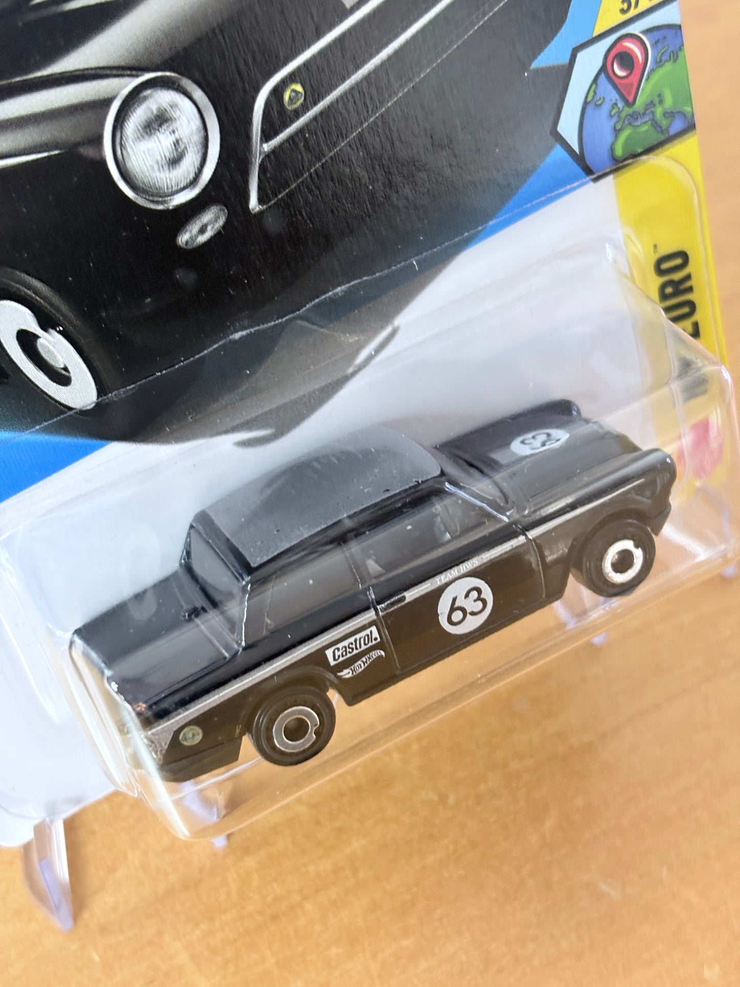 Hot Wheels Lotus Cortina | 2026 HW Euro 3/10 Mainline BLACK