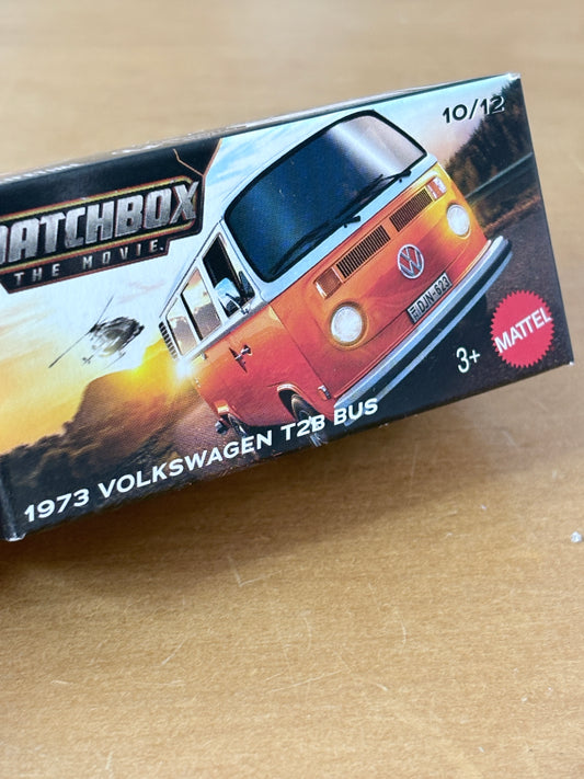 Matchbox Mainline 1973 Volkswagen T2B Bus | 2026 10/12 Boxed Matchbox The Movie