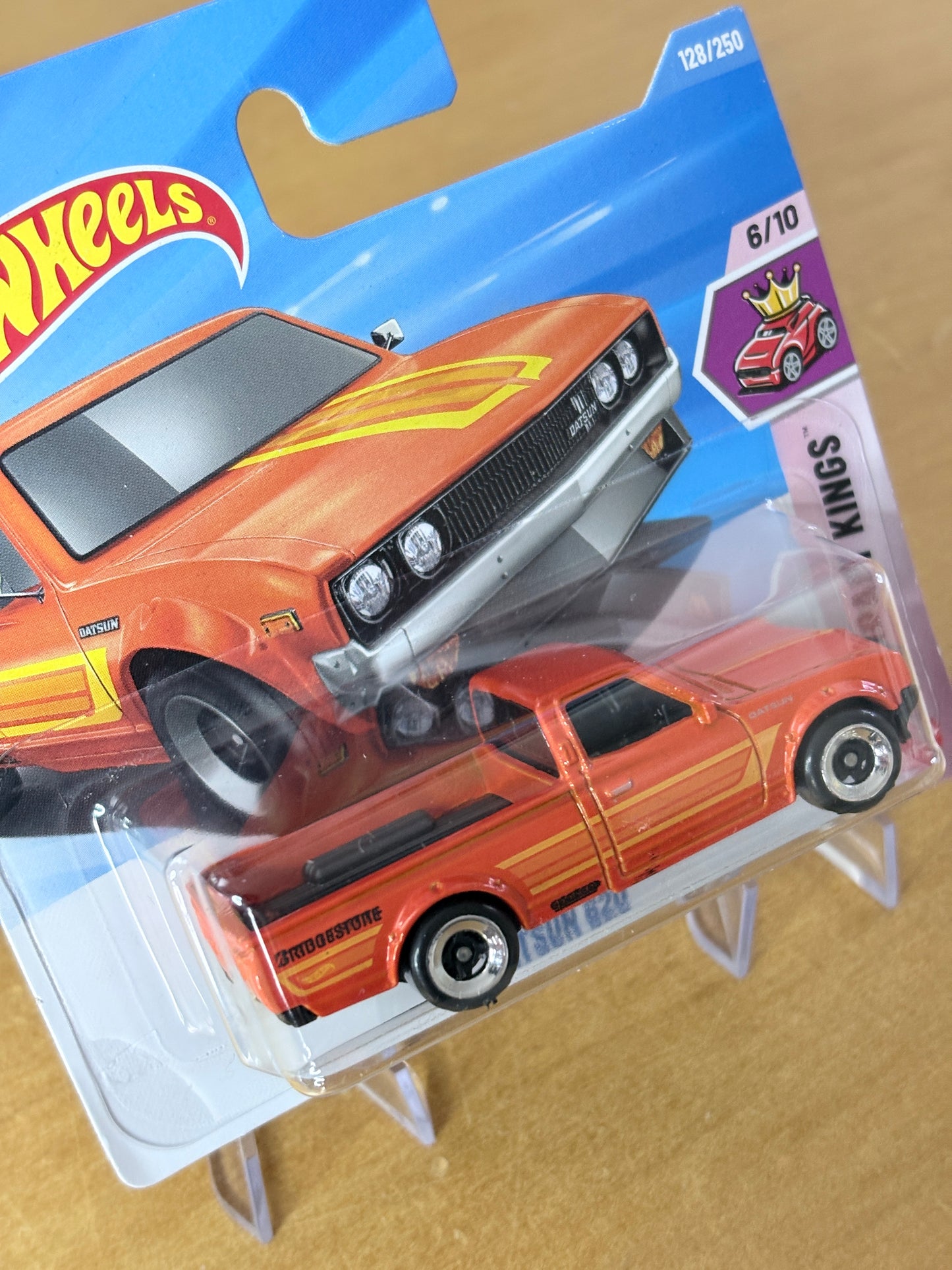 Hot Wheels Datsun 620 | 2026 Compact Kings 6/10 Mainline Short Card