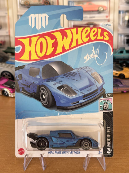 Hot Wheels Mainline / Mad Mike Drift Attack / 2022 HW Modified 5/10 (Copy)