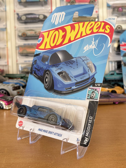 Hot Wheels Mainline / Mad Mike Drift Attack / 2022 HW Modified 5/10 (Copy)
