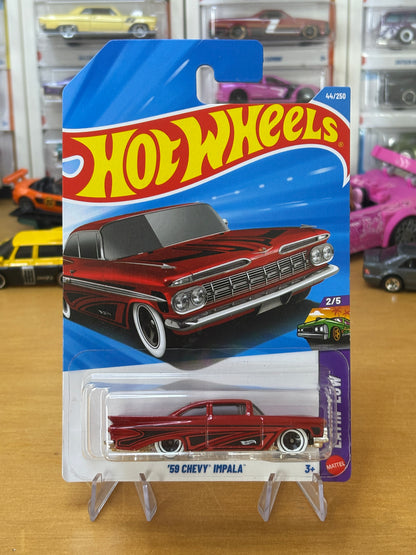 Hot Wheels Mainline / '59 Chevy Impala / 2026 Layin' Low 2/5
