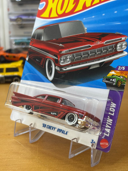 Hot Wheels Mainline / '59 Chevy Impala / 2026 Layin' Low 2/5