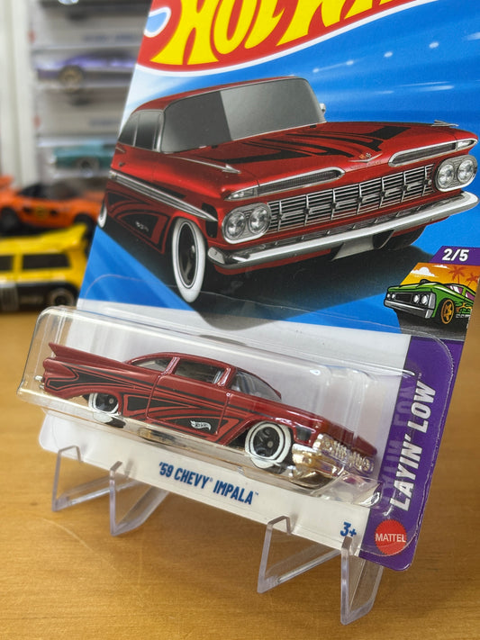Hot Wheels Mainline / '59 Chevy Impala / 2026 Layin' Low 2/5