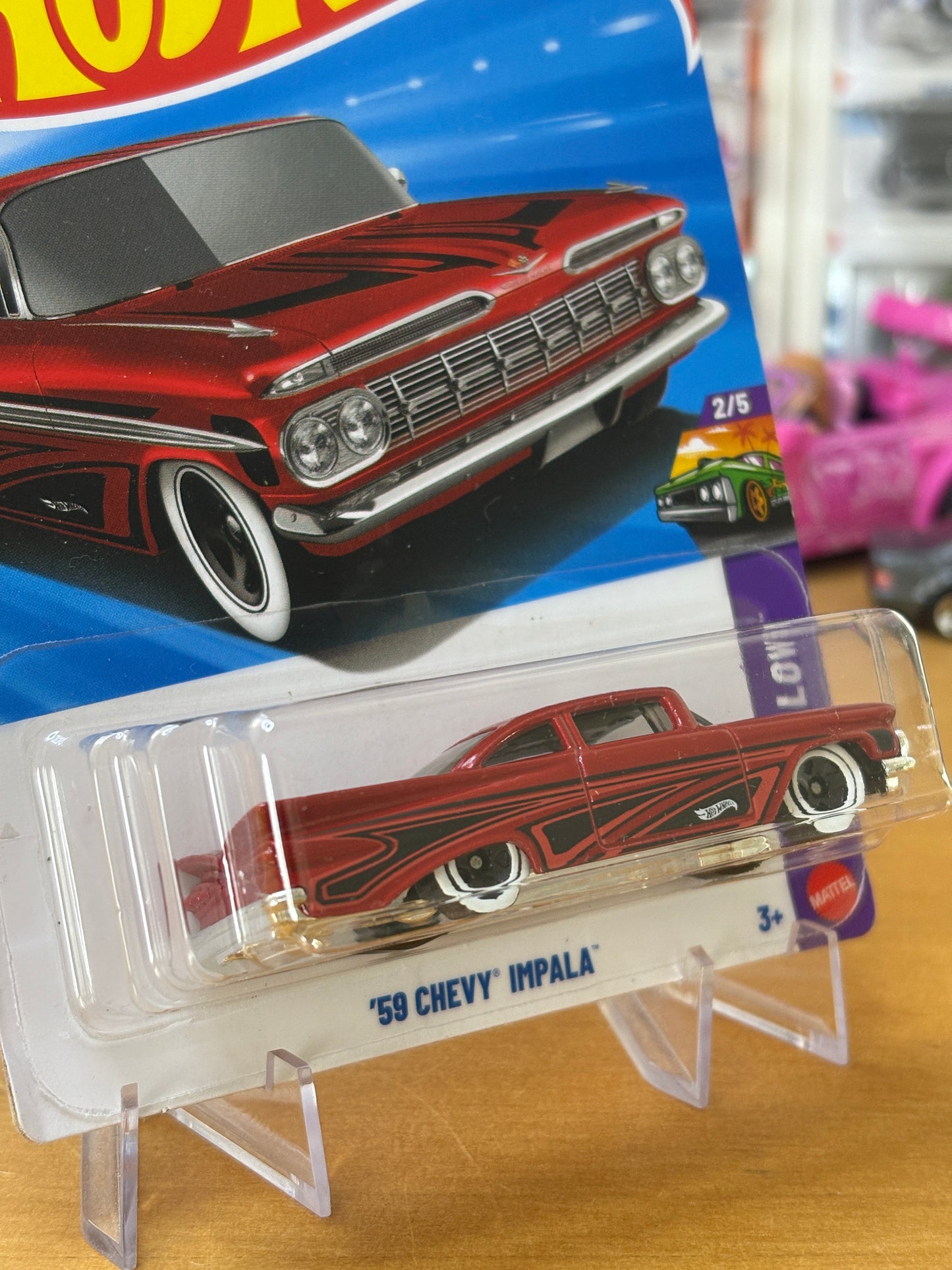 Hot Wheels Mainline / '59 Chevy Impala / 2026 Layin' Low 2/5
