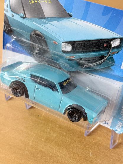 Hot Wheels Nissan Skyline 2000GT-R LBWK | HW J-Imports 8/10 Mainline