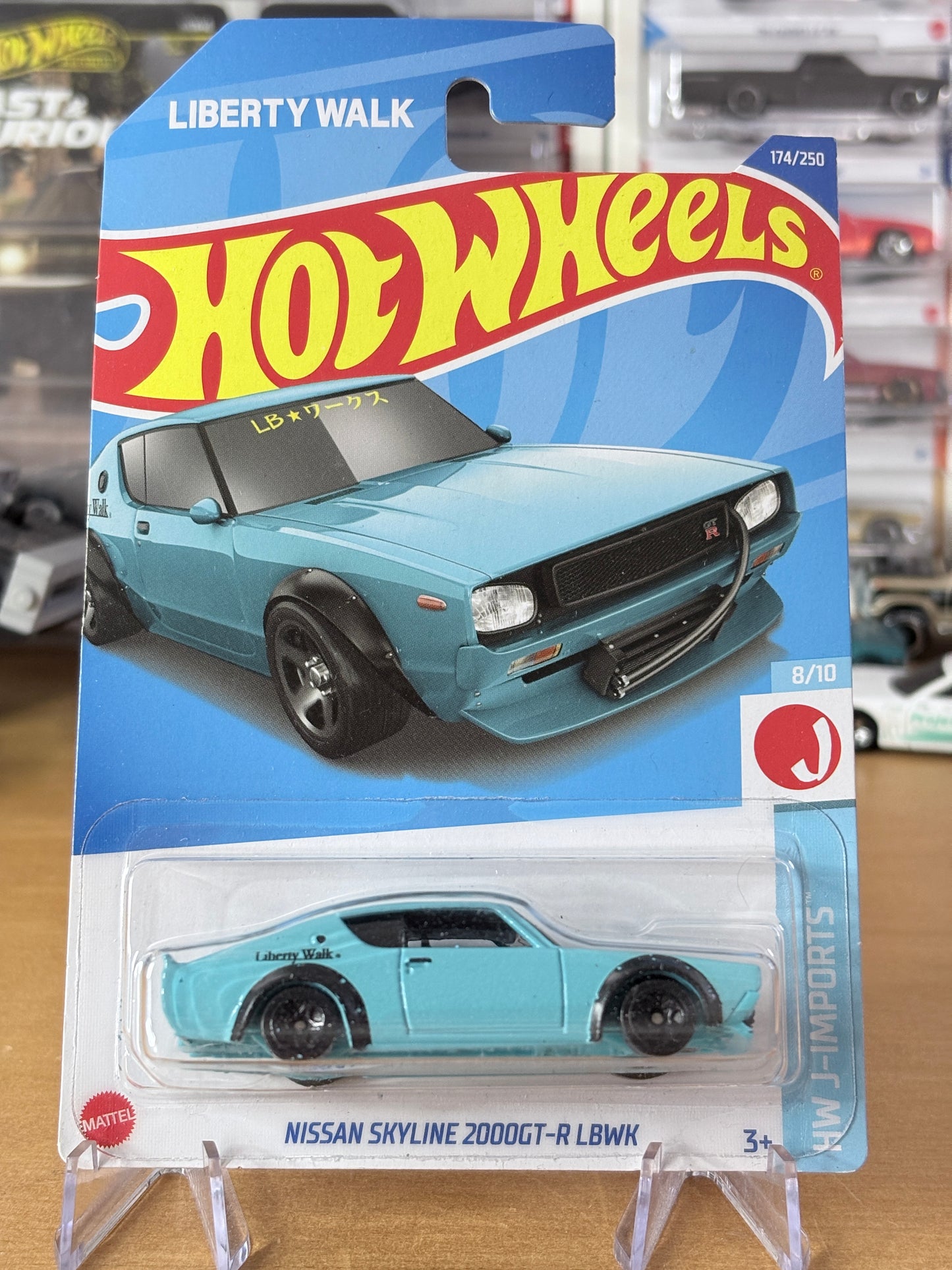 Hot Wheels Nissan Skyline 2000GT-R LBWK | HW J-Imports 8/10 Mainline