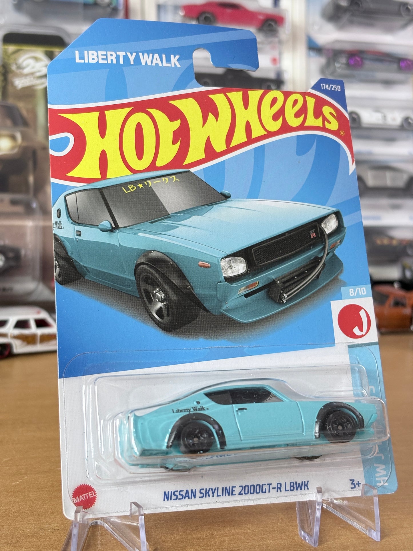 Hot Wheels Nissan Skyline 2000GT-R LBWK | HW J-Imports 8/10 Mainline