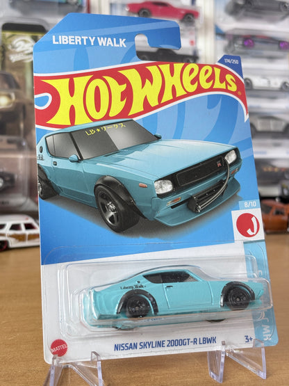 Hot Wheels Nissan Skyline 2000GT-R LBWK | HW J-Imports 8/10 Mainline