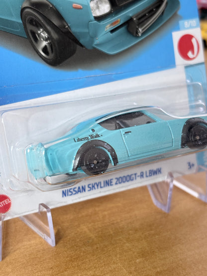 Hot Wheels Nissan Skyline 2000GT-R LBWK | HW J-Imports 8/10 Mainline