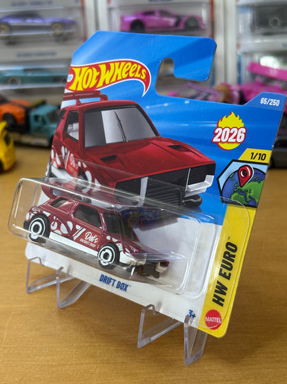 Hot Wheels Mainline / Drift Box / 2026 HW Euro 1/10 (Short Card)