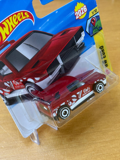 Hot Wheels Mainline / Drift Box / 2026 HW Euro 1/10 (Short Card)