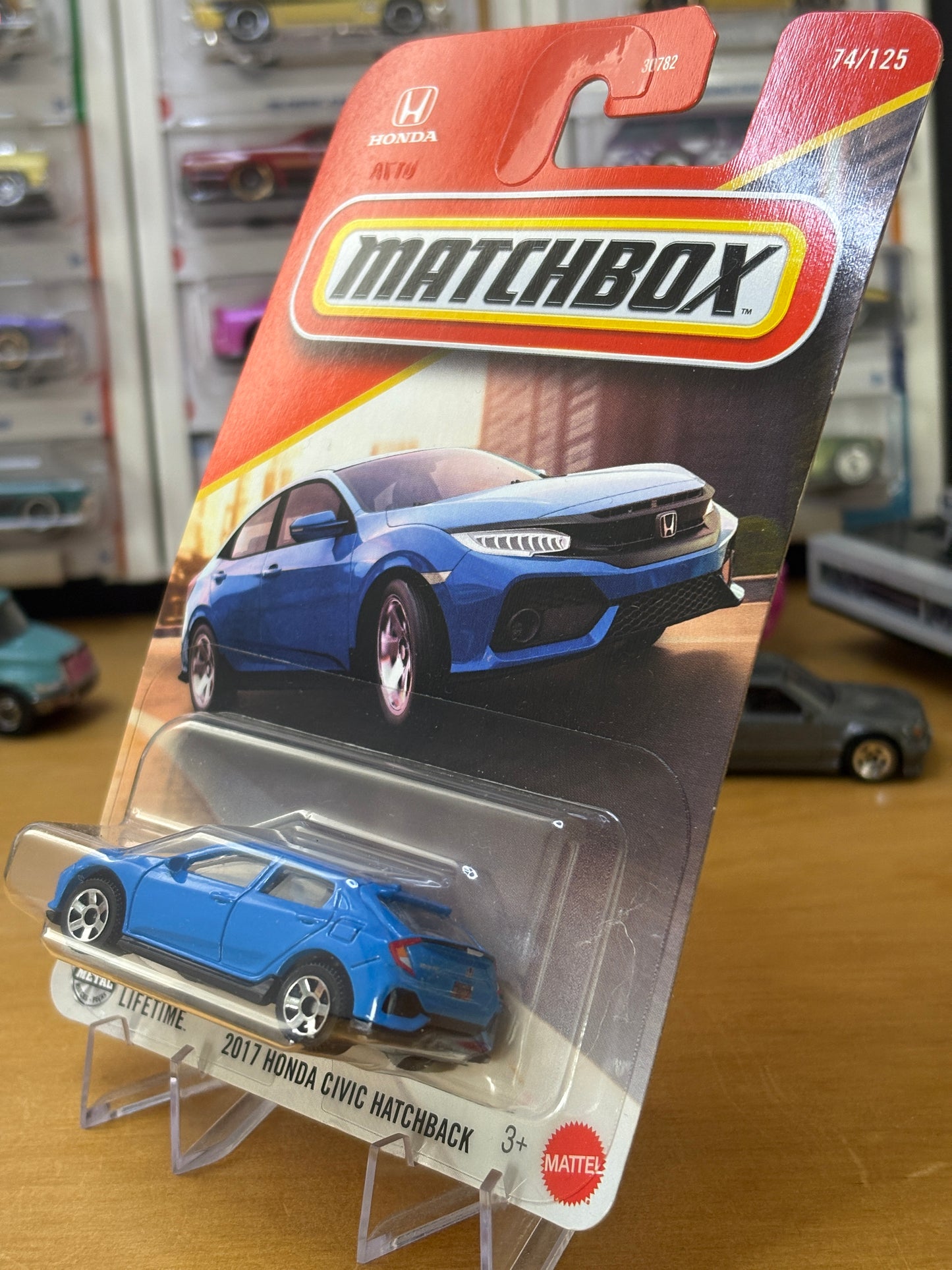 Matchbox Mainline / 2017 Honda Civic Hatchback / 2025 74/125 Honda Official