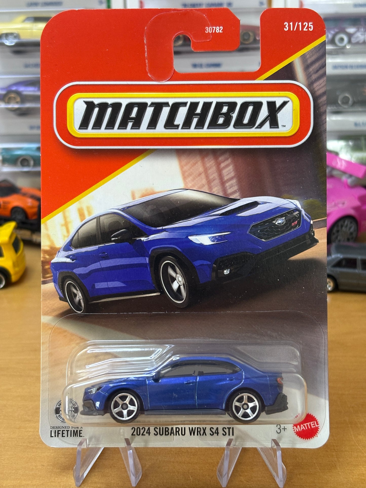 Matchbox Mainline / 2024 Subaru WRX S4 STI / 2026 31/125 Subaru Official