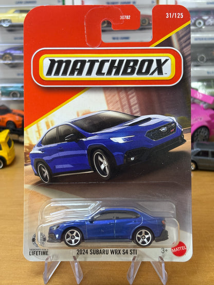 Matchbox Mainline / 2024 Subaru WRX S4 STI / 2026 31/125 Subaru Official