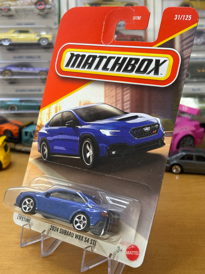 Matchbox Mainline / 2024 Subaru WRX S4 STI / 2026 31/125 Subaru Official