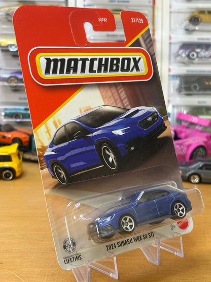 Matchbox Mainline / 2024 Subaru WRX S4 STI / 2026 31/125 Subaru Official