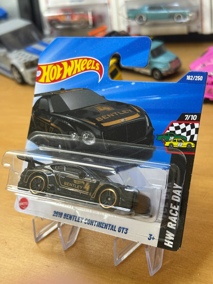 Hot Wheels Mainline / 2018 Bentley Continental GT3 / 2025 HW Race Day 7/10 Short Card