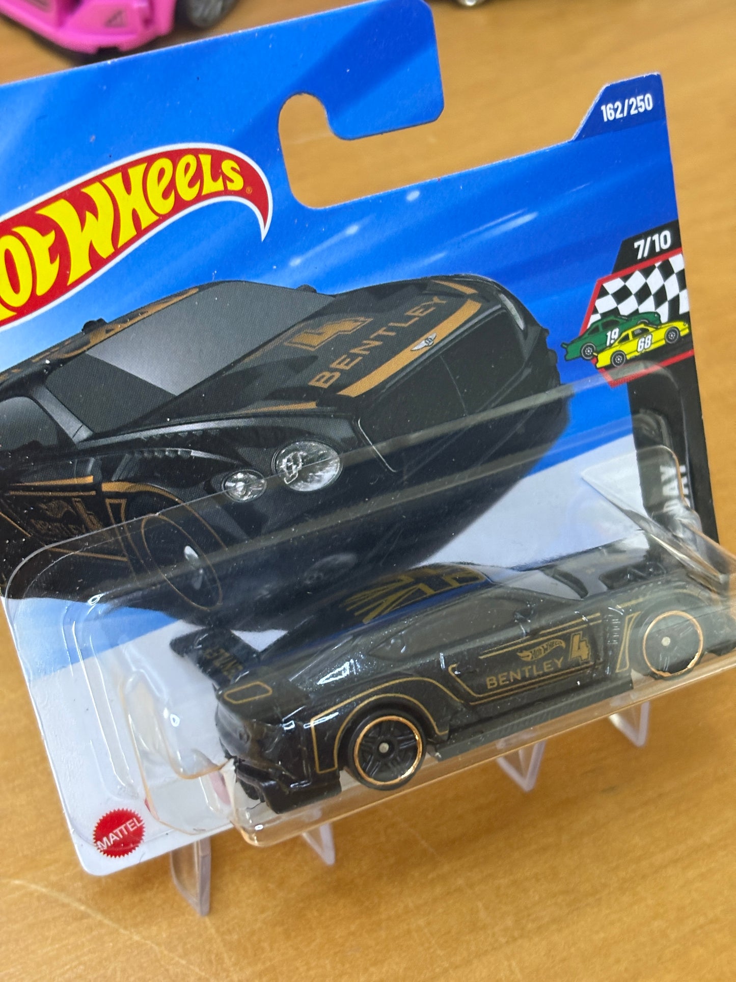 Hot Wheels Mainline / 2018 Bentley Continental GT3 / 2025 HW Race Day 7/10 Short Card