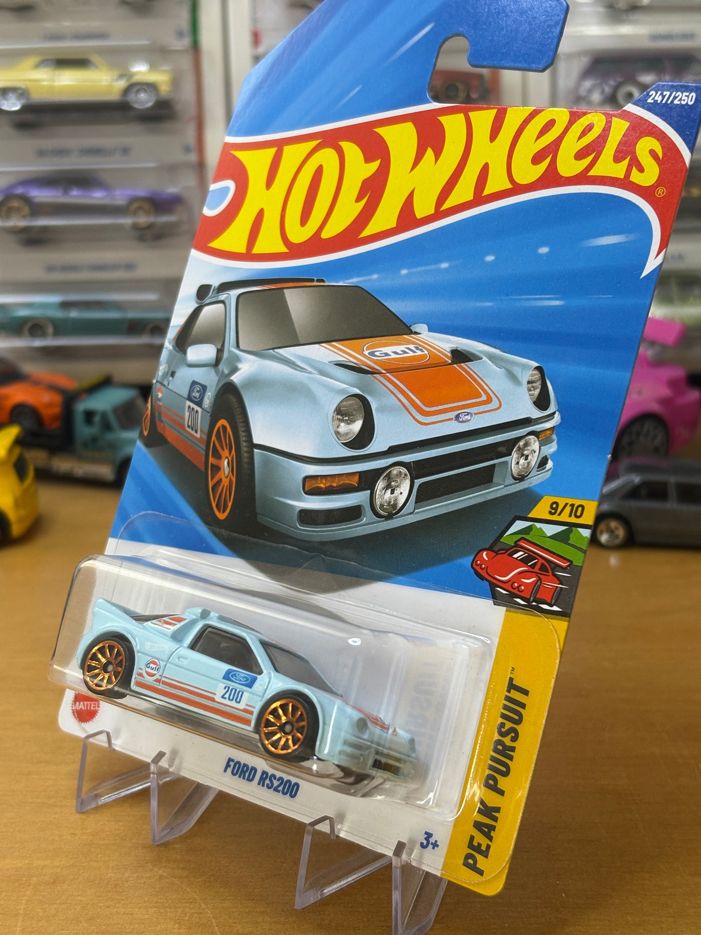 Hot Wheels Mainline / Ford RS200/ 2025 Peak Pursuit 9/10