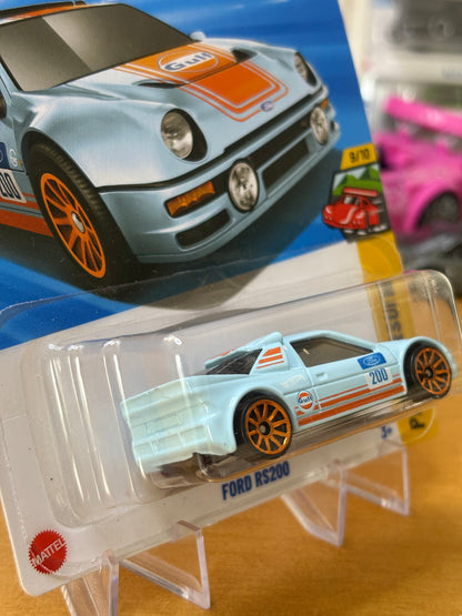 Hot Wheels Mainline / Ford RS200/ 2025 Peak Pursuit 9/10
