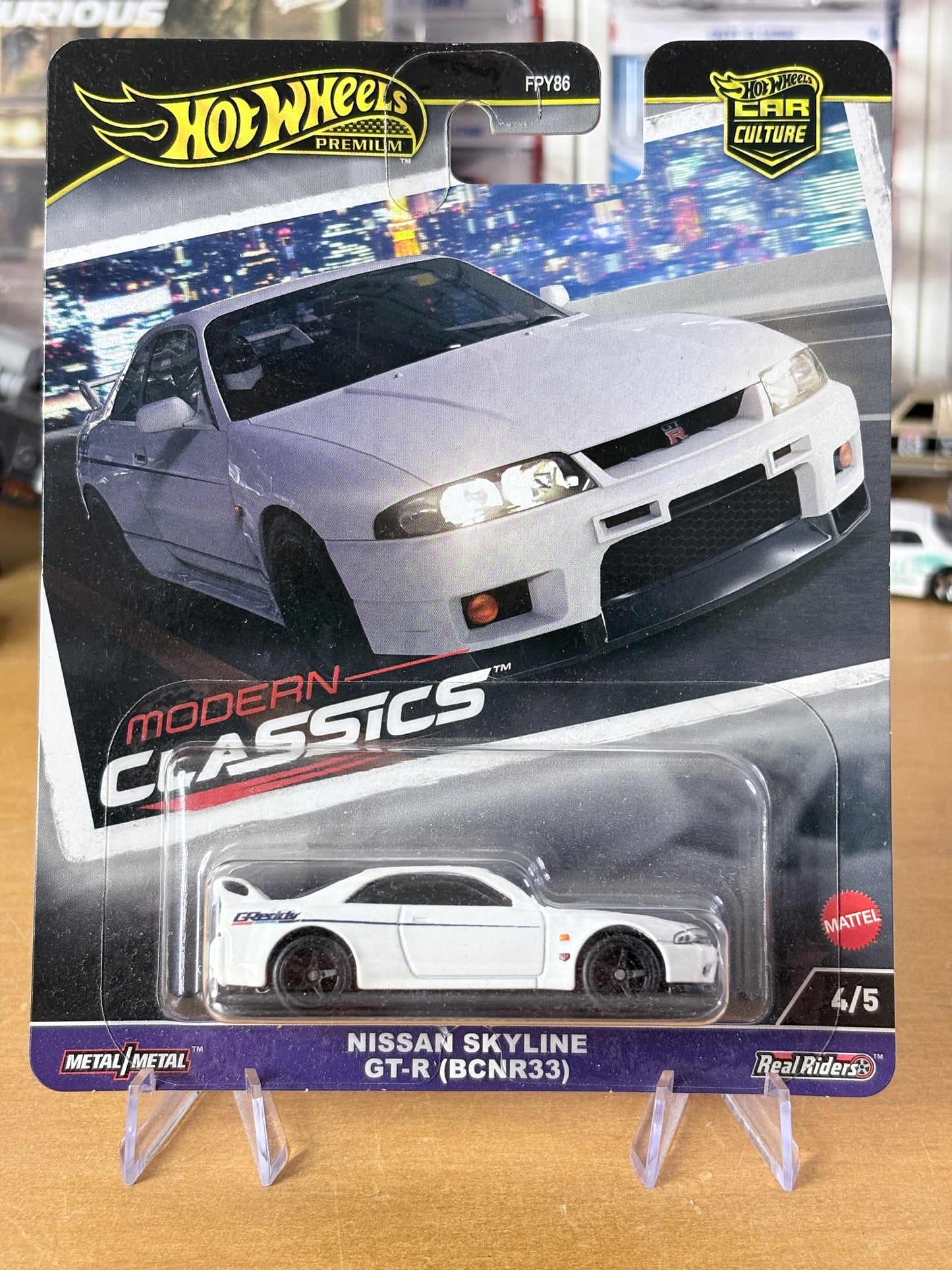 Hot Wheels Nissan Skyline GT-R (BCNR33) | 4/5 Modern Classics