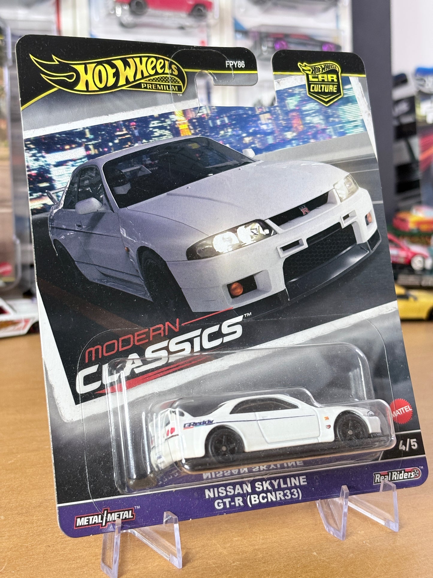 Hot Wheels Nissan Skyline GT-R (BCNR33) | 4/5 Modern Classics