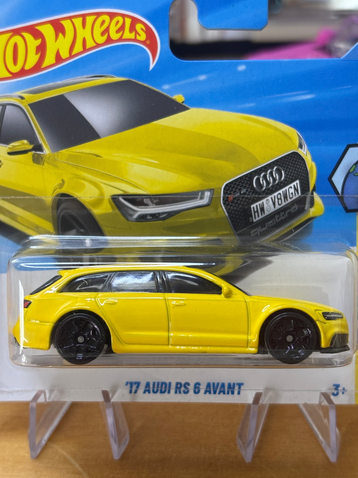 Hot Wheels Mainline / '17 Audi RS6 Avant  / 2026 HW Euro 2/10 (Short Card)