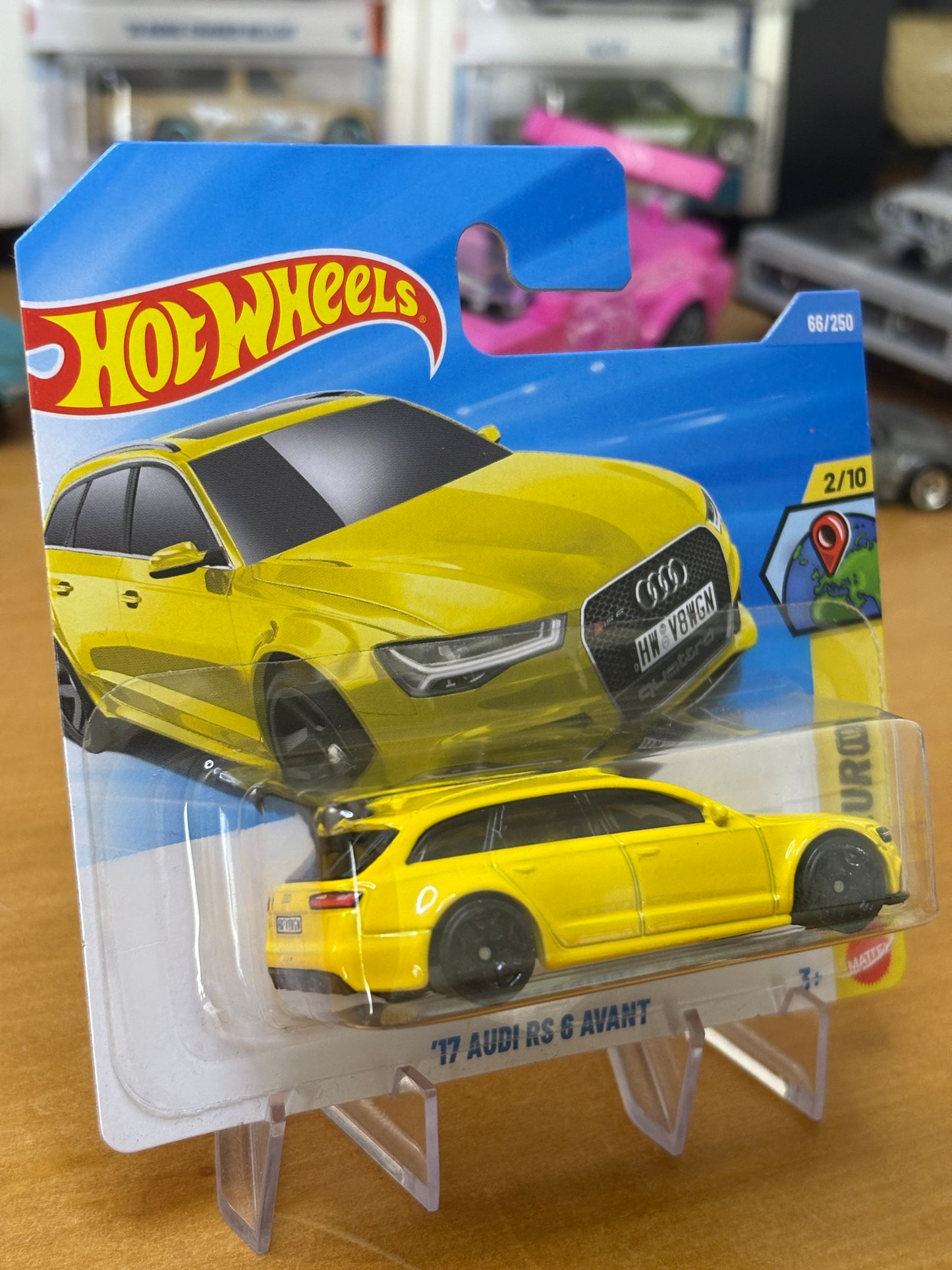 Hot Wheels Mainline / '17 Audi RS6 Avant  / 2026 HW Euro 2/10 (Short Card)