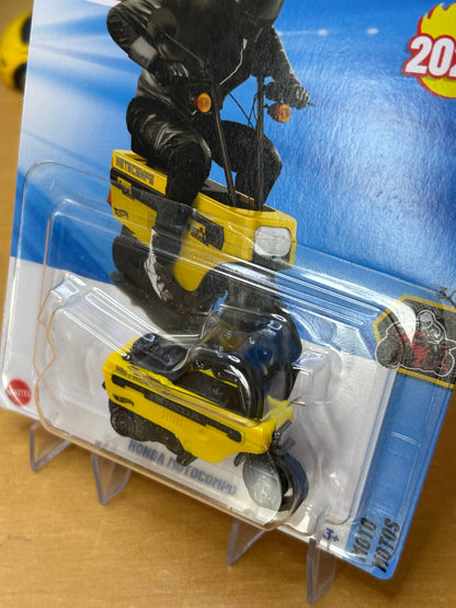 Hot Wheels Mainline / Honda Motocompo / 2025 HW: Moto 3/5 (Yellow)