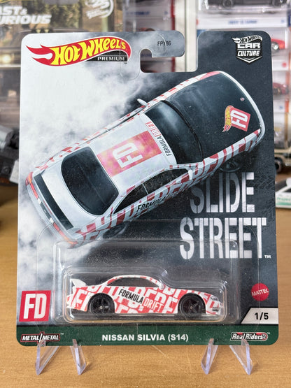 Hot Wheels Nissan Silvia S14 | 4/5 Slide Street