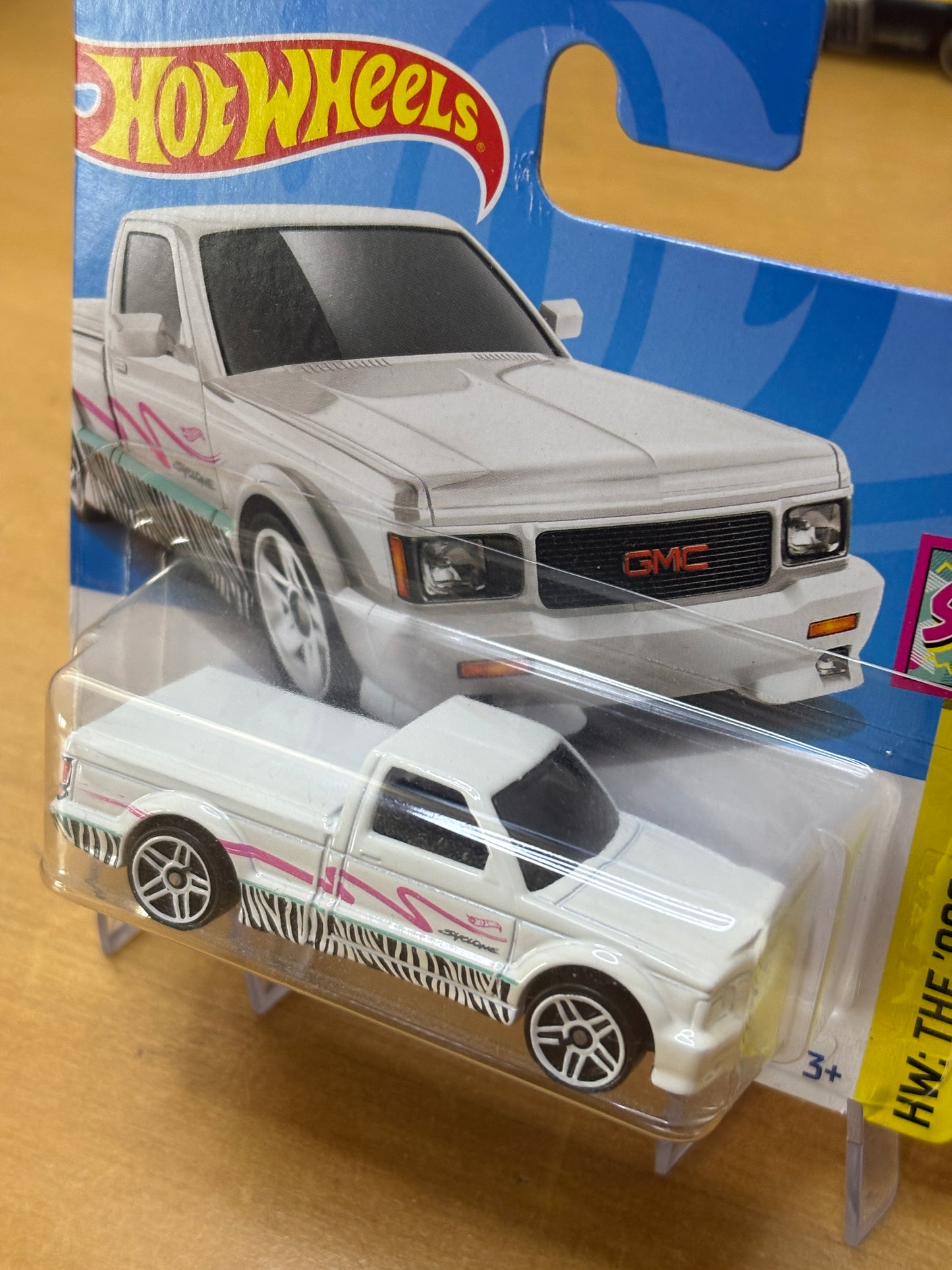Hot Wheels Mainline / '91 GMC Syclone / 2024 HW The '90s 7/10 Short Card