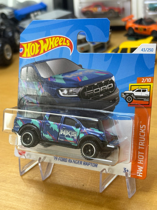Hot Wheels Mainline / '19 Ford Ranger Raptor HKS / 2021 HW Hot Trucks 2/10 Short Card