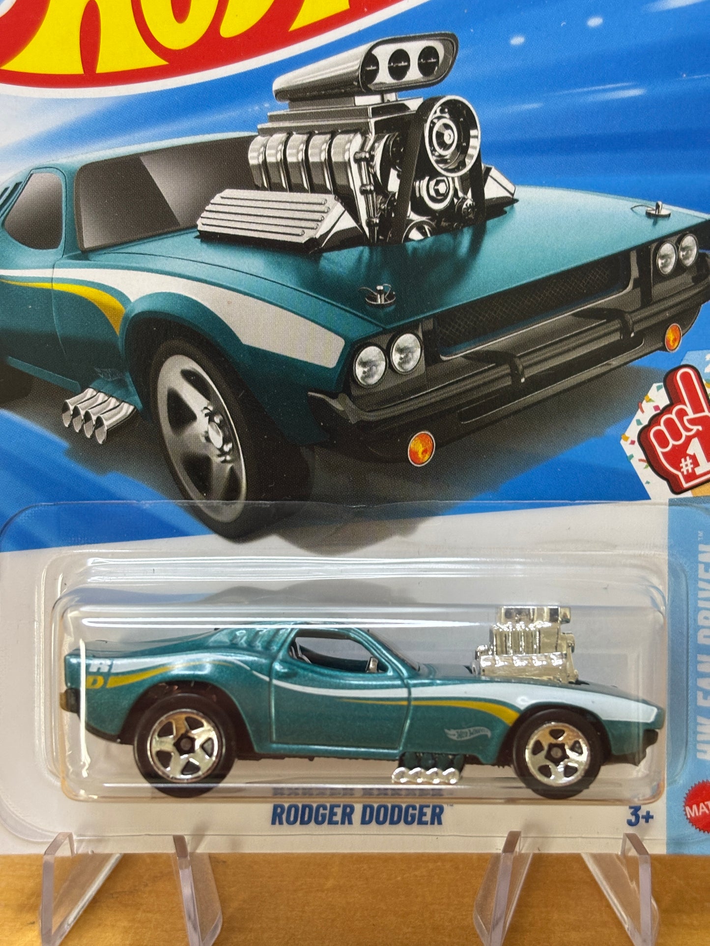 Hot Wheels Mainline / Rodger Dodger / 2026 HW Fan Driven 2/5