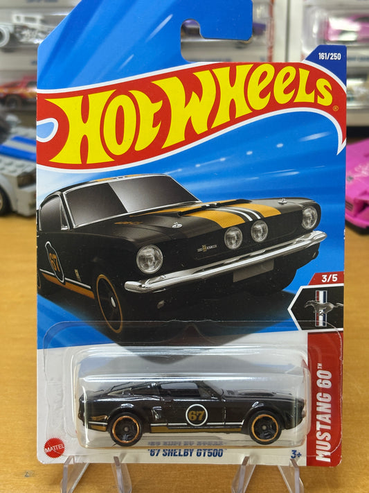 Hot Wheels Mainline / '67 Shelby GT500 / 2025 HW Mustang 60 3/5 BLACK