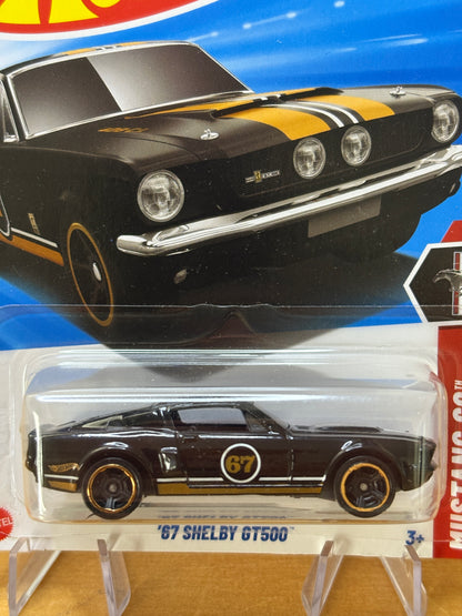 Hot Wheels Mainline / '67 Shelby GT500 / 2025 HW Mustang 60 3/5 BLACK