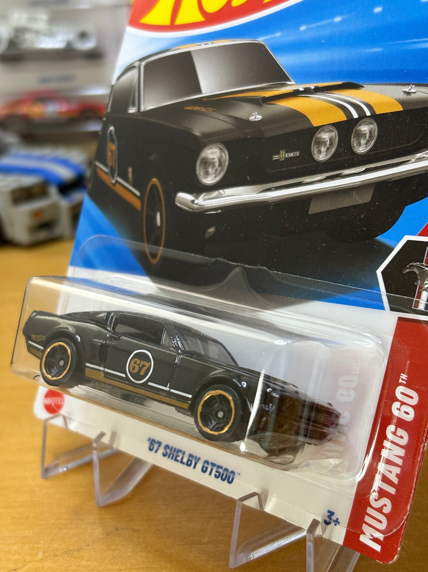 Hot Wheels Mainline / '67 Shelby GT500 / 2025 HW Mustang 60 3/5 BLACK