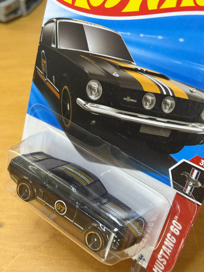 Hot Wheels Mainline / '67 Shelby GT500 / 2025 HW Mustang 60 3/5 BLACK