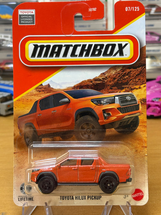 Matchbox Mainline / Toyota Hilux Pickup / 2026 07/125 Toyota Official