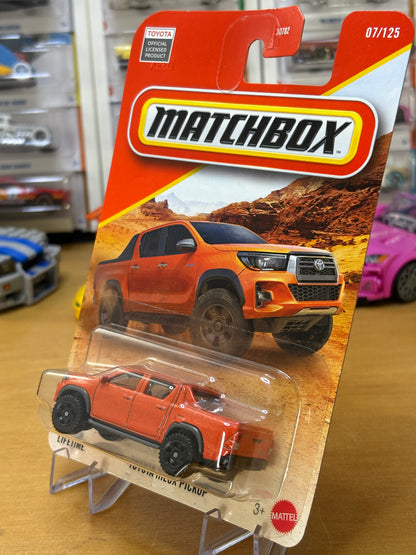 Matchbox Mainline / Toyota Hilux Pickup / 2026 07/125 Toyota Official
