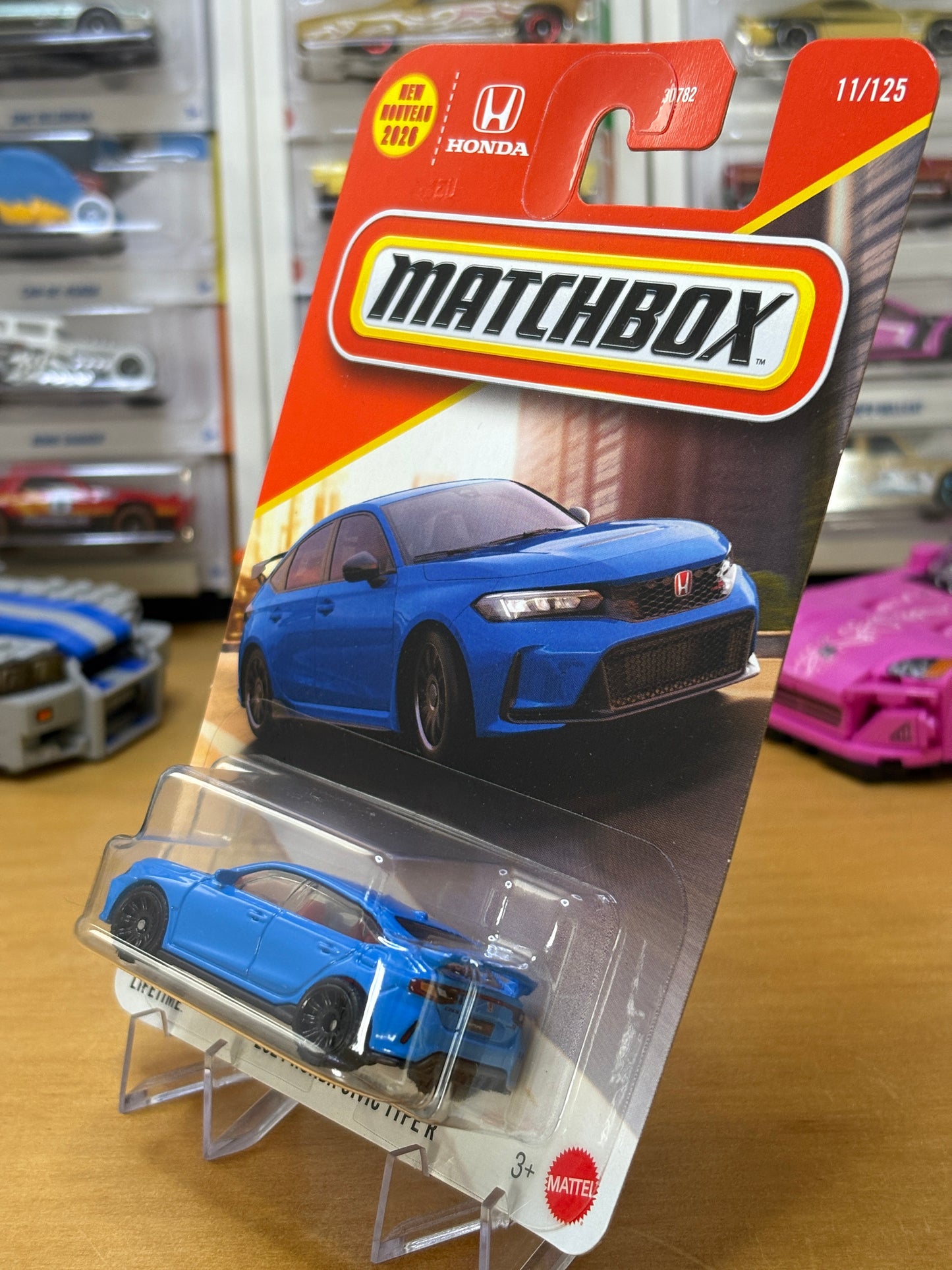 Matchbox Mainline / 2024 Honda Civic Type R / 2026 11/125 Honda Official