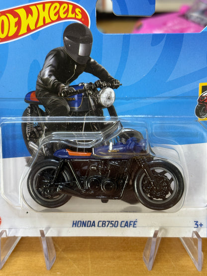 Hot Wheels Mainline / Hondo CB750 Cafe / 2021 HW Moto 4/5 (Short Card)