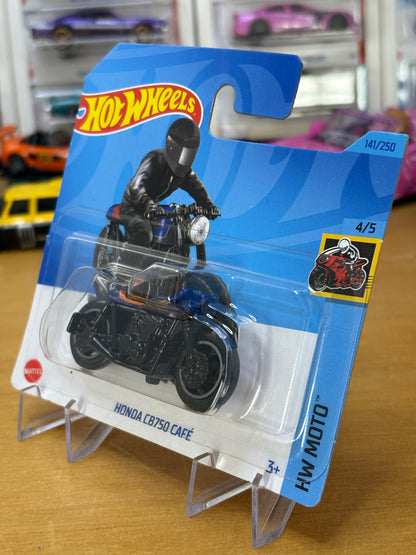 Hot Wheels Mainline / Hondo CB750 Cafe / 2021 HW Moto 4/5 (Short Card)