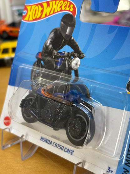 Hot Wheels Mainline / Hondo CB750 Cafe / 2021 HW Moto 4/5 (Short Card)