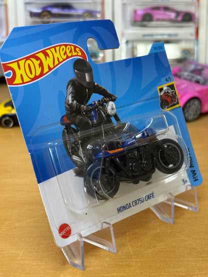 Hot Wheels Mainline / Hondo CB750 Cafe / 2021 HW Moto 4/5 (Short Card)